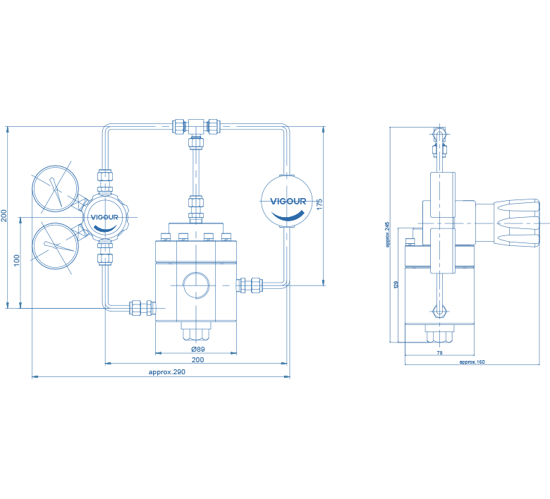 Pilot Operated Pressure Regulator