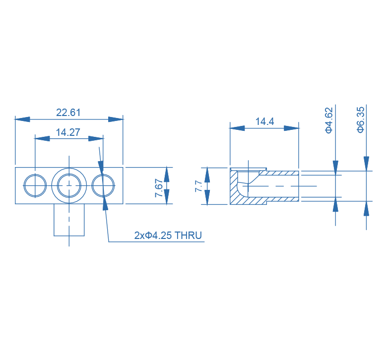 Base Block - Flange